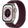 VSETKONAMOBIL 123290 xDfind NYLON Vymeniteľný remienok pre Apple Watch 38 / 40 / 41 / Apple Watch 10 / 11 42mm bordový