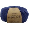 Drops Brushed Alpaca Silk UNI 39 navy modrá