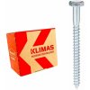KLIMAS Wkret-met K Ø8 mm SW-13 skrutka do dreva so 6 hrannou hlavou 200 mm - 5 kg