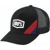 100% šiltovka 100% - CORNESTONE X-Fit Trucker čierna (veľ. UNI)
