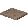 INTEDOOR Umývadlová doska BEE bez výrezu, š. 60 cm, dub Wellington