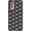 Picasee silikónový čierny obal pre OnePlus 9 - Separ - White On Black