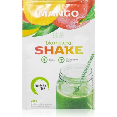 Matcha Tea Matcha Shake BIO prášok na prípravu nápoja s matchou príchuť Mango 30 g