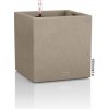 Kvetináč Lechuza Canto Color Low 30cm all-in-one set rôzne piesková