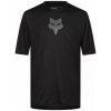 FOX Cyklistický dres s krátkym rukávom - RANGER HEAD - čierna