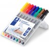 Staedtler Lumocolor 316F 8 farieb