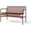HAY Textilný podsedák Palissade Dining Bench Seat Cushion, iron red