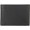 Kožená peňaženka Greenburry 1799-BL-20 čierna