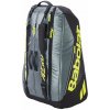 Tenisová taška Babolat Pure Aero RHX12 10th Gen - metallic dark forest/yellow - Viacfarebný