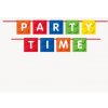 Girlanda Unique Párty Time farebná 1,82 m