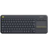 Logitech klávesnica Wireless Touch Keyboard, čierna, 920007151