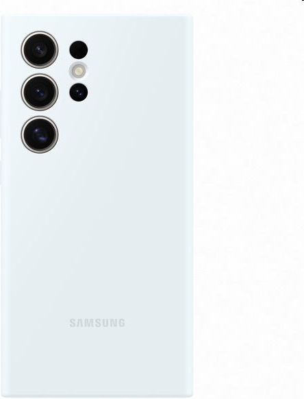 Samsung Silicone Case Galaxy S24 Ultra biele EF-PS928TWEGWW