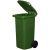 KUKA - nádoba na odpad 120 l, plastová zelená