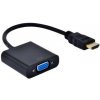 Adaptér Gembird A-HDMI-VGA-03 čierny