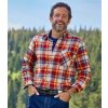Kockovaná flanelová košeľa Atlas Atlas For Men Kostkovaná XXL