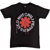 Red Hot Chili Peppers Tričko Stencil Unisex Black M