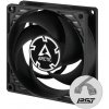 ARCTIC P8 PWM PST CO Case Fan - 80mm štandard PWM case fan with double ball bearing technology, ACFAN00151A