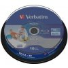 VERBATIM BD-R SL (6x, 25GB),printable, 10 cake 43804