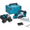 Akumulátorový hoblík, hobľovač 82 mm 18 V LXT 2x5 Ah Makita DKP180RTJ
