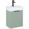 Roca Reef umývadlo so skrinkou 44.6 cm zelená A852446147