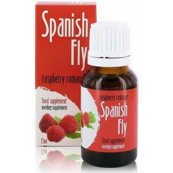 Španělské mušky Raspberry Romance maliny 15 ml