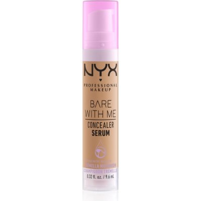 NYX Professional Makeup Bare With Me Concealer Serum hydratačný korektor 2 v 1 odtieň 07 Medium 9,6 ml