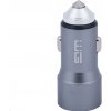 WG - Nabíjačka do auta 2x USB 58, 5W, 1x USB-C PD 36W + 1x USB-A 22.5W, strieborná