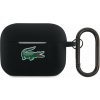 Pouzdro na sluchátka Lacoste Liquid Silicone Croc Logo Pouzdro pro AirPods Pro 2 Black (LCAP2SLOK)