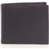 Pánska kožená voľná čierna peňaženka - Delami 8222 čierna