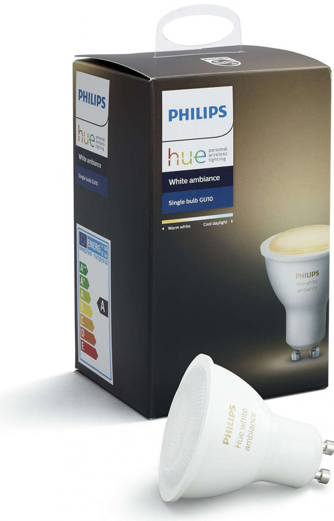 Philips Hue White Ambiance, žiarovka 5W GU10 DIM od 31,66 € - Heureka.sk