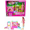 MATTEL Barbie bábika pestúnka so skákacím hradom