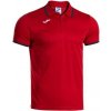 Joma Combi Premium Short Sleeve Polo pánske tričko červená-navy veľ. L