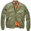 Vintage Industries bomber Welder prechodná bunda light olive