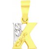 iBrill Zlatý prívesok – písmeno “K” - 0.77 g 54492