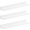 Polička MDF Songmics 60 x 7,5 cm biela