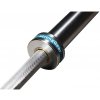 TRUESTEEL olympijská osa Weightlifting Bar 2200/50 mm + Vrácení zboží zdarma do 30 dní So stredovým vrúbkovaním a TRUESTEEL logom