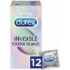 Durex INVISIBLE EXTRA THIN 12 ks