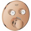 Sprchová batéria GROHE Grohtherm Smartcontrol bez podomietkového telesa Warm Sunset 29119DA0