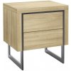 MC Akcent | Nočný stolík ZARINE dub | 80135AS2