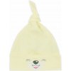 Bavlnená dojčenská čiapočka Bobas Fashion Lucky žltá 68 (4-6m)