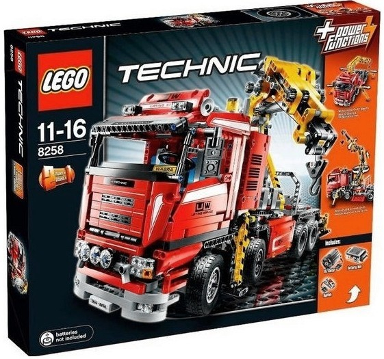 LEGO® Technic 8258 Tahač s jeřábem od 599,9 € - Heureka.sk