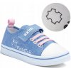 Axim detské tenisky modré, veľkosť 24