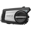 NSA SENA 50C 50C-01 interkom pro motorky Kamera 4K Bluetooth 5.0 8000 m 1 ks. Černá, Stříbrná