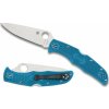 Spyderco C10FPBL Endura 4 Lightweight Flat Ground vreckový nôž 9,5 cm, modrá, FRN
