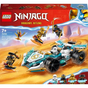 LEGO® NINJAGO® 71791 Zane a jeho dračie Spinjitzu pretekárske auto