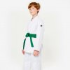 DECATHLON Detské kimono na judo a aikido 350 g/m² biele 140 cm
