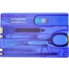 Victorinox SwissCard Sapphire translucent multitool card 0.7122.T2
