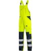 CXS CXS Pracovné nohavice s náprsenkou NORWICH, výstražné, pánske, žlto-modré - 48 Žltá-Modrá, 48