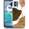 Picasee silikónový čierny obal pre Motorola Moto G72 - Boho style