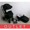 EASYWALKER Kočík kombinovaný Harvey⁵ Midnight Black XXL RWS 2025